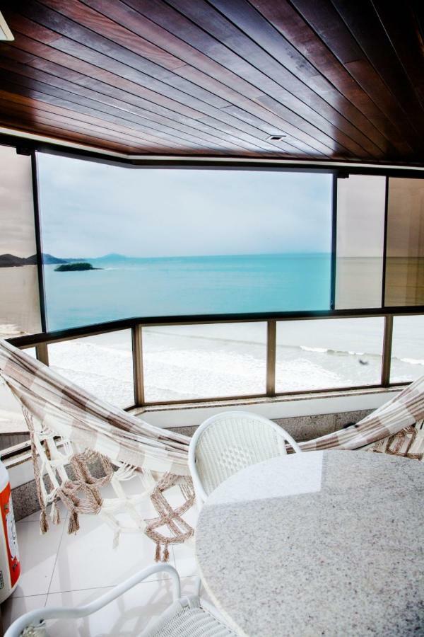 Apto Frente Mar Bal Camboriu Pe Na Areia Fantastica E Encantadora Vista Mar Balneário Camboriú Exteriör bild